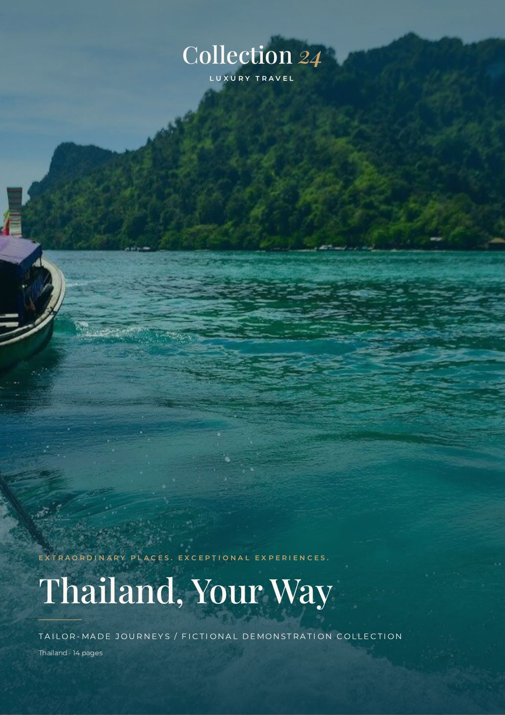Thailand, Your Way brochure cover