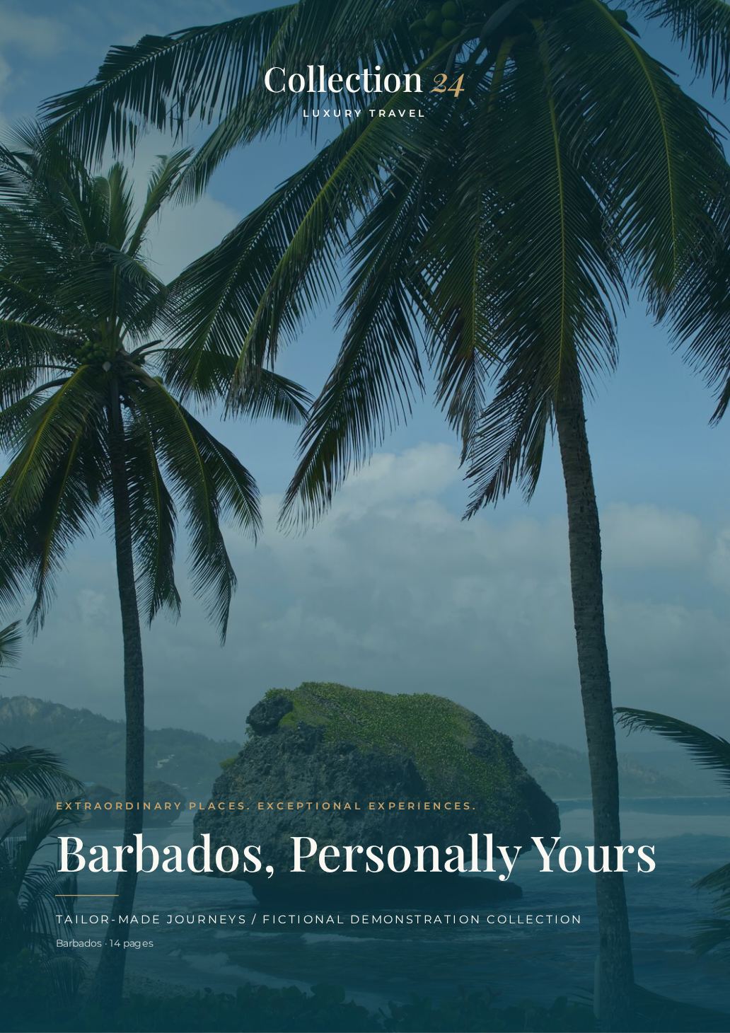 Barbados, Personally Yours brochure cover